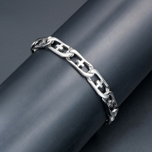 Trendy Cross <b>Titanium</b> Steel Bracelet Unisex Fashion <b>Chain</b> Link Jewelry CE033 - Product Image 4