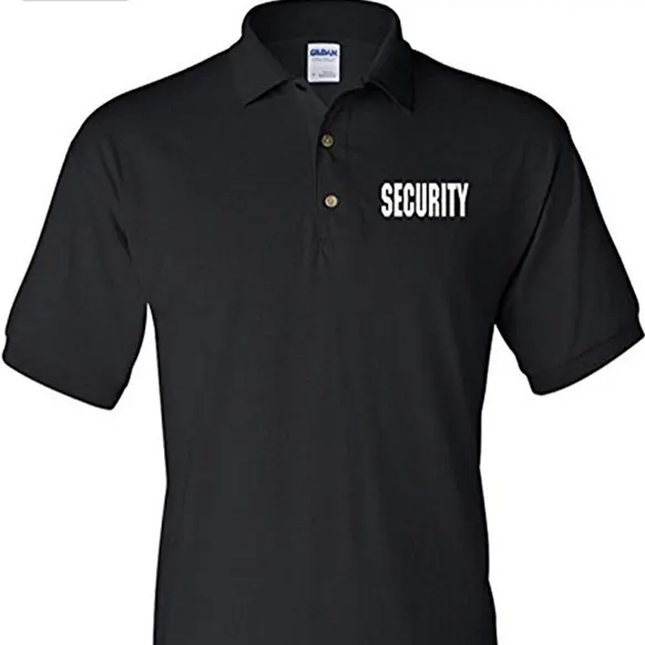 T-shirt Polo tactique personnalisé, T-shirt avec Patch uniforme de sécurité, uniforme de Police, chemises militaires 100% en Polyester