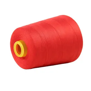 High Tenacity Dyed Spun 100% Polyester Spun Yarn High quality sewing thread