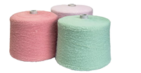 Space Dyed Fancy Feather Mink Yarn Pure Nylon Knitting Crocheting Weaving Yarn