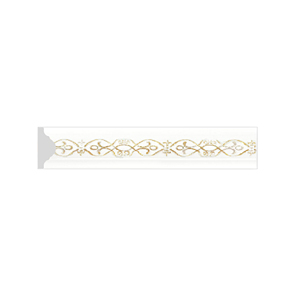 Moulures murales en PS directement de l'usine, imperméables, couleur personnalisée, grain de bois, polystyrène, garniture décorative intérieure PC410 - Product Image 6