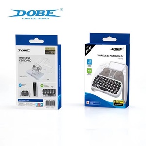 DOBE <span class=keywords><strong>2023</strong></span> Mise à niveau Claviers sans fil Chatpad Compatible avec pour manette <span class=keywords><strong>PS5</strong></span>-Accessoires de jeu - Product Image 4