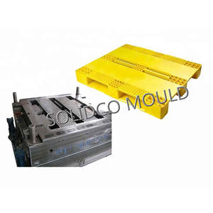 Molde de paleta de plástico de doble cara industrial Molde de paleta de plástico apilable - Product Image 2