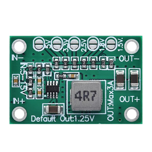 CA1235 3A ปรับพลังงานได้โมดูล <span class=keywords><strong>CA</strong></span>- 1.25V 1.5/1.8/ 2.5/3.3V 5V เอาต์พุต5-16V แหล่งจ่ายไฟแบบ Step-down - Product Image 1