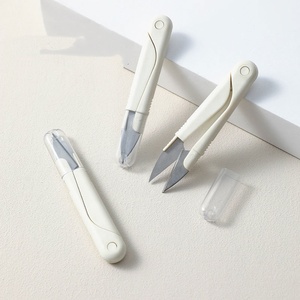 Embroidery Scissors with Cover Thread Cutter for Sewing Portable Fabric <strong>Shears</strong> <strong>Bonsai</strong> Scissors Snips Scissors for Sewing - Product Image 5