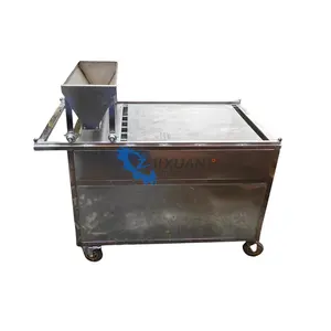 Snack cart type dorayaki making cart semiautomatic butter cake depositing heating making machine