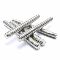Tige filetée complète 3/8 5/8 6 mm en acier inoxydable, norme DIN ASTM GB, tige filetée métrique/im impériale Acme