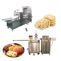 Machine à biscuits multifonctionnelle fourrée à deux couleurs Ligne de production de biscuits Machine à biscuits