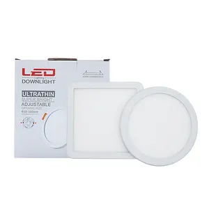 Yeni Varış LED PANEL AYDINLATMA AC180-265V 6 W 8 W Tavan Lambası Daire Kare Dahili Sürücü Ile