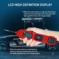 Probador de circuito de coche inteligente, con pantalla LED de voltaje, alimentado por USB, compatible con vehículos de 3,5-36V CC, para el coche, para el que se puede ver más
