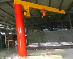 नई स्थिति कोर घटकों के साथ निर्माण कुशल स्तंभ-घुड़सवार औद्योगिक उपयोग के लिए मजबूत स्लीविंग जीब क्रेन - Product Image 5