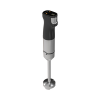 Mixeur Plongeant Électrique Portable Puissant pour la Maison, Lames en Acier Inoxydable, 400W, Vitesse Variable, Mixeur à Main