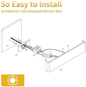 <span class=keywords><strong>Applique</strong></span> murale LED COB moderne, <span class=keywords><strong>Cube</strong></span>, éclairage extérieur et intérieur, 12 W 14W - Product Image 6