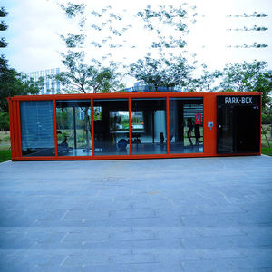 Vente chaude Maison modulaire en conteneurs Panneau sandwich Bureau extérieur Centre commercial Hôtel préfabriqué Maison en kit Installation rapide Moderne - Product Image 5