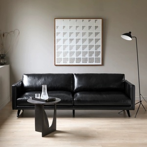 Zayshine <span class=keywords><strong>Divano</strong></span> Italiano Minimalista di Lusso in Vera Pelle a 3 Posti, Set Modulare per Soggiorno, Appartamento, Hotel, Villa, <span class=keywords><strong>Divano</strong></span> di Design - Product Image 2