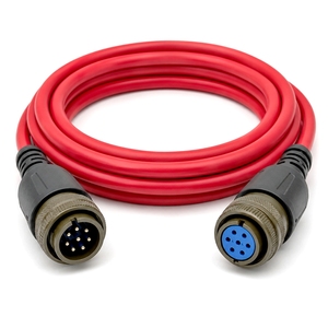 Cable Mil-C-5015 de 7 pines MS3106A16S-1P a MS3106A16S-1S, cable conector circular industrial, conjunto de cable de la serie MIL-<span class=keywords><strong>DTL</strong></span>-5015 - Product Image 1