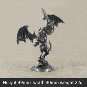 Figura de Guerrero Vikingo de Cobre Puro Premium, Modelo OM03, Figura de Guerrero Medieval para Juegos de Mesa, Adorno Metálico para Escritorio - Product Image 2