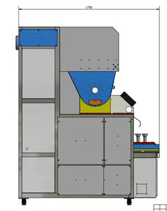 Ligne de traitement des plaquettes de frein prêtes à l'emploi Nouvelle machine de pesage de poudre de poussière de cuivre/acier/<span class=keywords><strong>laine</strong></span>/céramique Matériaux de friction Plaquette de frein - Product Image 5