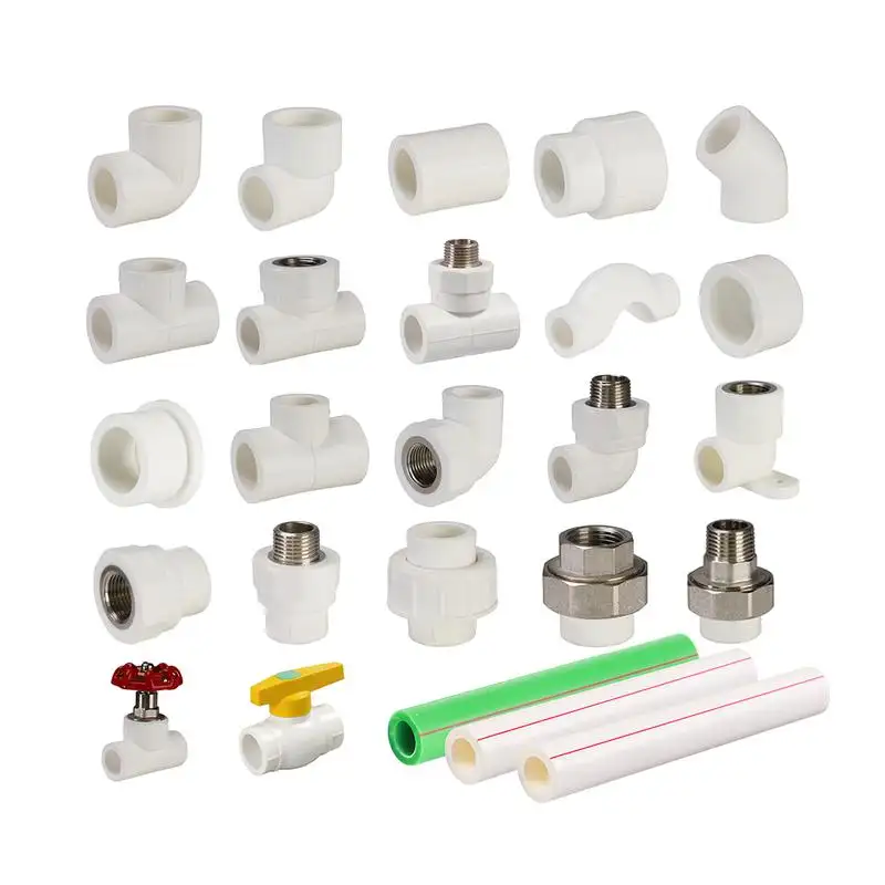 best quality all types of ppr pipe fittings male threaded elbow with disk - ppr/pprc/ppch