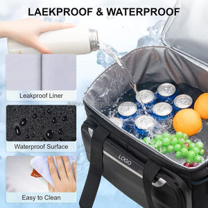 Bolsa Térmica Personalizable de Doble Capa Impermeable para 40 Latas, con Cierre, Aislamiento Térmico, Tela Oxford, Poliéster, para Deportes - Product Image 5