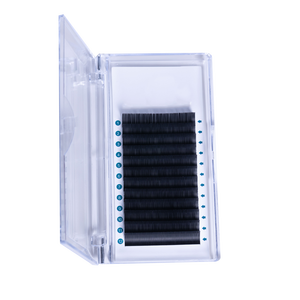 Extension ciglia Camellia 0.07mm fatte a mano in PBT, Mega Volume Russo Professionale L/<span class=keywords><strong>LU</strong></span>/B/C/CC/D, lunghezza 17mm, curvatura C - Product Image 5