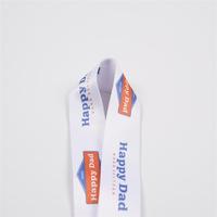 CH Wholesale Sublimation Printing Polyester Lanyards With Logo Custom Certification Keychain OEM ODM ECO Promotion Event Gifts