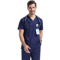 Tenue médicale professionnelle à manches longues pour femmes, haut et pantalon en spandex, pour clinique, chirurgie, services de santé, uniforme d'infirmière durable
