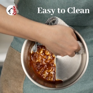 Bộ nồi nấu ăn bằng thép không gỉ thiết kế cổ điển, tùy chỉnh, gồm nồi nấu cảm ứng, chảo, nồi sữa, nồi hầm, bộ dụng cụ nấu ăn, nồi súp và nước dùng - Product Image 6