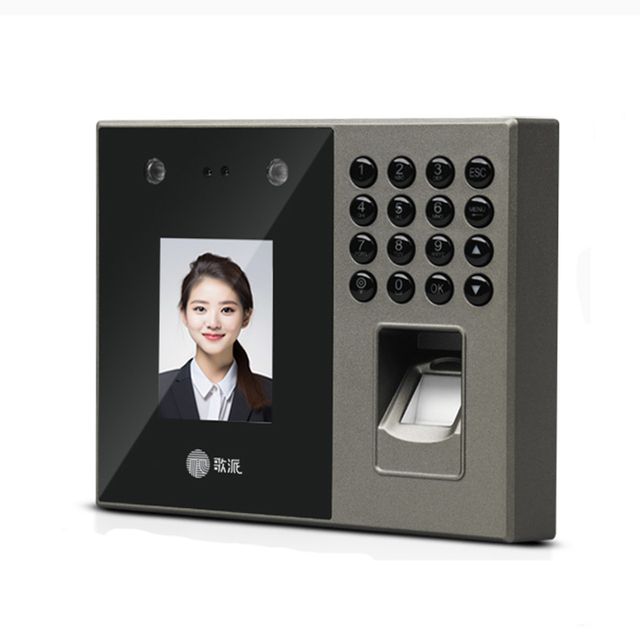 Fingerprint Recognition Face Scanning Working Time Recorder Staff Biological Identification Attendance