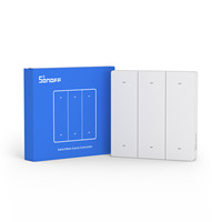 Contrôleur de Scène à 6 Touches SONOFF SwitchMan R5W, Télécommande EWeLink à Batterie, Connectivité NFC pour Maison Intelligente SONOFF M5, Fabriqué en PC