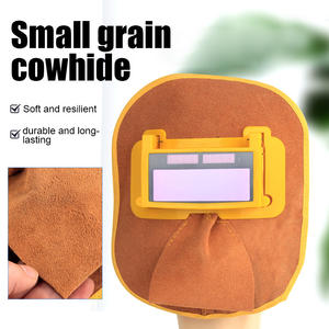 Máscara de Soldadura con Oscurecimiento Automático COROTC, Energía Solar, Cuero Vacuno Duradero, Protección Facial Completa para Soldadura MMA, MIG, TIG - Product Image 2