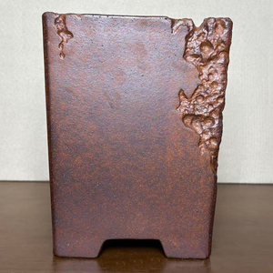 Pot de fleurs carré en argile violette Yixing, style rétro contemporain, gravé à la main, pour <span class=keywords><strong>jardin</strong></span> et bonsaï - Product Image 3