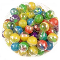 Jouets transparents en forme d'œuf torsadé, capsules pour distributeurs automatiques, jouets en forme de boule ronde, poupées remplies