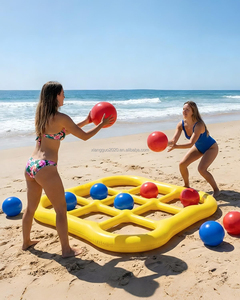 Juego de Juguetes Acuáticos Personalizados, Tic Tac Toe Inflable con 10 Pelotas para Adultos, Adolescentes y Niños, de 2 a 10 Jugadores - Product Image 5