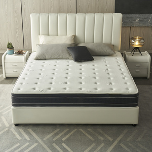 Matelas à ressorts ensachés King Size, matelas hybride en mousse à mémoire de forme, soutien haute densité, matelas compressé sous vide en boîte - Product Image 3