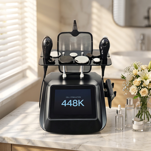 Appareil professionnel 448K pour la réparation des tissus profonds, effet chauffant, masseur corporel, soin de la peau du visage, anti-âge - Product Image 1