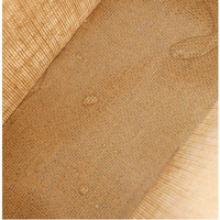 Sac fourre-tout en toile de jute naturelle écologique, laminé, imperméable, pour sublimation, en vrac