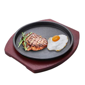 <span class=keywords><strong>Plaque</strong></span> <span class=keywords><strong>de</strong></span> <span class=keywords><strong>cuisson</strong></span> <span class=keywords><strong>pour</strong></span> <span class=keywords><strong>barbecue</strong></span> avec base <span class=keywords><strong>en</strong></span> bois - Product Image 1