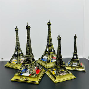 Dekorasi Rumah Menara Eiffel <span class=keywords><strong>Paris</strong></span>, Hiasan Kamar, Ornamen Kreatif, Kerajinan Logam, Suvenir Turis - Product Image 2