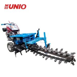 Small Digger Trencher Cable Laying Trenching Machine Farming Chain Trench Digger Digging Machine for Digging Trenches