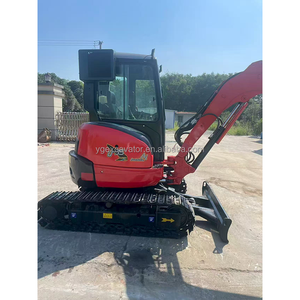 Escavatore Cingolato Mini Kubota U35 Usato da 3,5 Tonnellate, Escavatore Compatto di Seconda Mano da 3,5/3 Tonnellate, Macchina Movimento Terra - Product Image 4