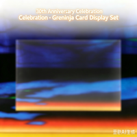 SKF 30th Celebration Card Display Set Complete 2 Design Collection Greninja ex et Sylveon ex