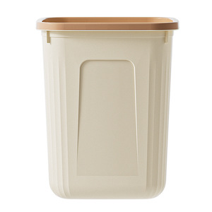 Poubelle carrée de grande capacité, poubelle rectangulaire d'intérieur pour salon, chambre à coucher, salle de bain - Product Image 5