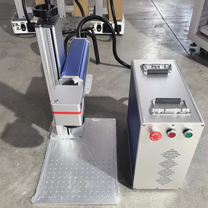 Nouvelle conception, machine de marquage laser à fibre divisée 50W, haute vitesse, facile à utiliser, machine de marquage laser divisée, vente chaude - Product Image 2