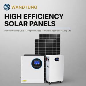 Sistema Solar Híbrido de Alta Eficiencia de 50KW, Kit Completo, <span class=keywords><strong>Inversor</strong></span> <span class=keywords><strong>Deye</strong></span> Monocristalino MPPT, Batería de Iones de Litio de 200AH/300AH para Techo - Product Image 6