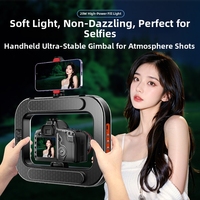 Anneau lumineux LED Takenoken pour caméra, éclairage de studio vidéo, lumière d'appoint pour Vlog, portrait, diffusion en direct, beauté, maquillage des ongles et des cils