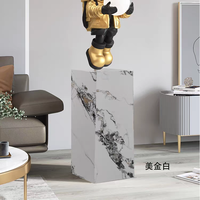 Sculpture de table en marbre luxueuse et unique, sur commande, pour la cuisine, la salle de bain, le salon, le bureau, le hall, la villa, décoration écologique