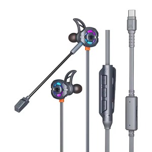 Écouteurs de jeu PLEXTONE M762 AKM+, écouteurs intra-auriculaires RGB, rechargeables PD40W, casque stéréo Type-C avec microphone long - Product Image 1