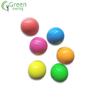 Colorful Practice Golf Ball 2 Piece Golf Range Ball