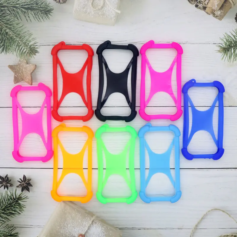 Hot bán kẹo màu Bumper phổ trường hợp điện thoại Silicone